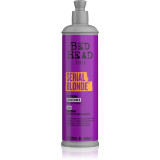 TIGI Bed Head Serial Blonde balsam pentru regenerare pentru parul blond cu suvite 400 ml