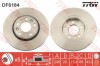 Disc frana RENAULT MEGANE III Hatchback (BZ0) (2008 - 2016) TRW DF6184