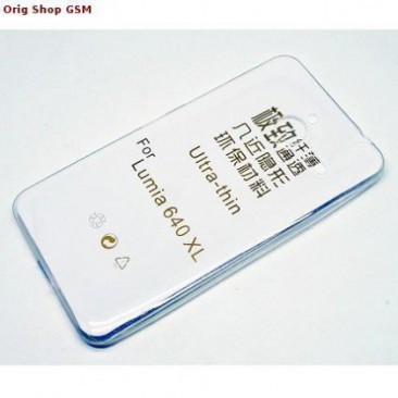 HUSA SILICON ULTRA SLIM MICROSOFT LUMIA 640XL TRANSPARENT foto