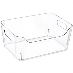 Cos depozitare si organizare cu manere, plastic, 5 Litri, 27.1x19.2 cm foto