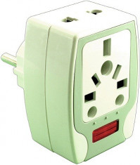 Adaptor priza universal multistandard - 125375 foto