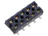 Conector PCB-PCB mamă 10 pini 2mm CLT aurit SMT 4,1A SAMTEC