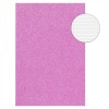 Caiet A5, Glitter Fucsia, 60 File, Copertă Moale, Capsă, Oem