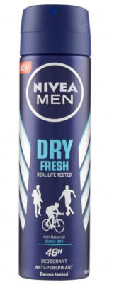 Deodorant Spray Nivea Men Dry Fresh, 150 ml foto