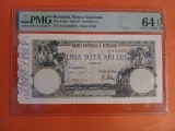 Bancnota 100000 lei dec 1946 gradata PMG 64 EPQ aproape GEM UNC