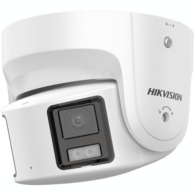 ColorVu - Camera IP 4K, Panoramic view 180gr., WL 30m, Audio - Hikvision DS-2CD2387G2P-LSU-SL-4mm foto