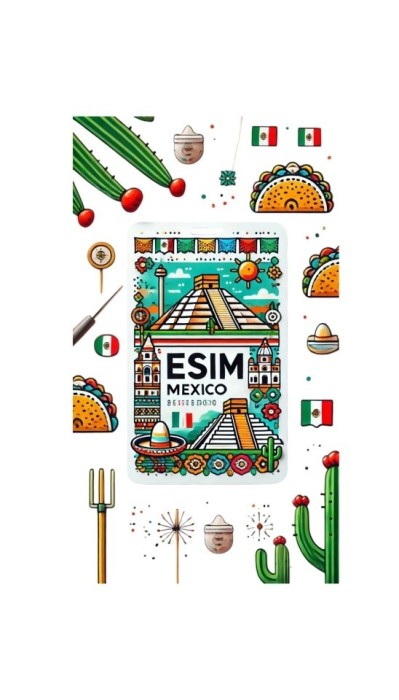eSIM Mexico, Unlimited Plus, 30 Days