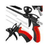 Pistol din metal pentru aplicarea spumei, negru Verke