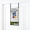 vidaXL Oglindă pentru ușă, negru, 30x60 cm, sticlă și aluminiu 327403