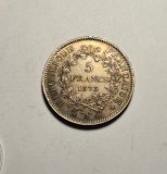 Franta 5 Franci 1873 A UNC Patina Piesa de Colectie, Europa