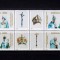 RO 2003 ,LP 1621 ,&quot;Papa Ioan Paul II ,25 ani &quot; -bloc 4 viniete tip I si II,MNH