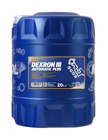 Ulei pentru transmisie MANNOL DEXRON III AUTOMATIC PLUS 20L