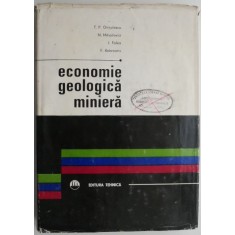 Economie geologica miniera &ndash; T.P. Ghitulescu