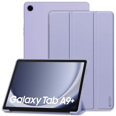 Husa Tech-Protect Smartcase pentru Samsung Galaxy Tab A9+ Plus 11.0 X210/X215/X216 Violet foto