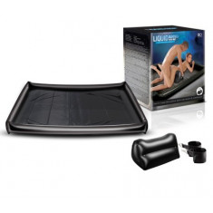 Cearsaf pvc 2m x 1.6m cu perna gonflabila pentru pozitii sexuale