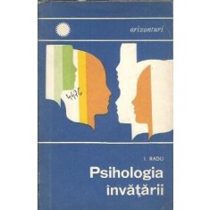 Psihologia invatarii - I. Radu