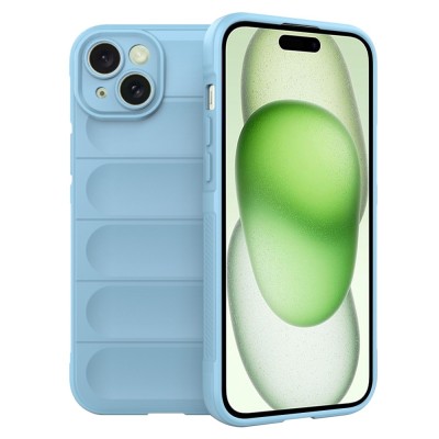 Husa iPhone 15 Plus Techsuit Magic Shield, bleu foto