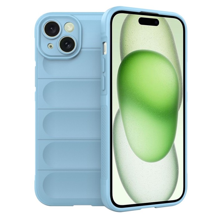 Husa iPhone 15 Plus Techsuit Magic Shield, bleu