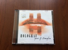 holograf pur si simplu cd disc 2003 muzica pop rock fara coperta spate VG++