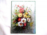 Tablou de panza cu buchet de flori de camp 36322