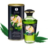 SHUNGA - ORGANIC GREEN TEA HEAT EFFECT MASSAGE OIL 100 ML, SHUNGA OILS