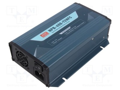 &amp;Icirc;ncărcător MEAN WELL pentru baterii re&amp;icirc;ncărcabile 5,5A 19&amp;divide;64Ah 69VDC foto