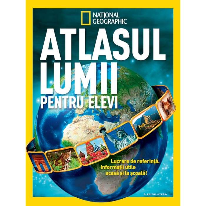 Atlasul lumii pentru elevi. National Geographic (Necartonat)