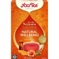 Ceai cu Ulei Esential Natural Wellbeing Bio 34 grame Yogi Tea