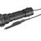 Lanternă de V&acirc;nătoare Incarcare USB cu LED PM10-TG, Acumulator 18650 Si Suport Montaj Arma Inclus