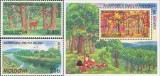 MOLDOVA 1999, EUROPA, Fauna, Rezervatii si parcuri nationale, MNH, serie neuzata, Nestampilat