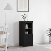 VidaXL Bufet Negru 41 x 37 x 100 cm Lemn compozit 863026
