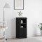 vidaXL Bufet Negru 41 x 37 x 100 cm Lemn compozit 863026