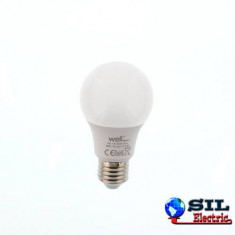 Bec cu led A60 E27 12W 230V lumina calda Basic Well foto