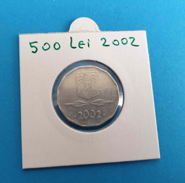 5000 Lei 2002 - Moneda din aluminiu - piesa in stare buna