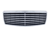 Grila radiator Mercedes Clasa S (W140) 1995-9.1998, negru, 14088000583, 502405-0, 13 bar