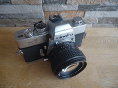 Minolta SRT Super 35 mm (1966), Rokkor-PG 1:1.4 F=50 mm, SLR.
