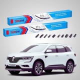 Cumpara ieftin Ștergătoare Renault Koleos II SUV 2017-prezent | Set Față Flat Premium &ndash; TeamCar&reg;