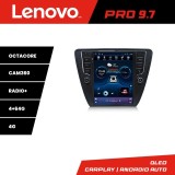 Navigatie auto Skoda Octavia 3 QLED 9.7 inch, 8 Core, 4GB+64GB, 4G
