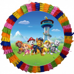 Piniata pentru petreceri, 35 cm, multicolora, model Pinata Patrula Catelusilor