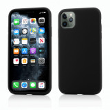 Husa Vetter pentru iPhone 11 Pro Max, Clip-On Soft Touch Silk Series, Negru