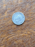 Moneda 10 centi 1947 argint Canada George VI, America de Nord