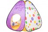 Cort Copii 2 Piese MalPlay cu Tunel, Multicolor, Baieti/Fete, +1 An, Poliester/PVC, Iglu 68x68x92cm, Tunel 105x41x41cm