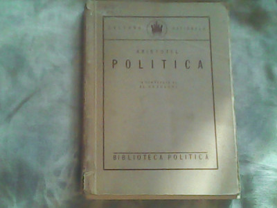 Politica-Aristotel foto