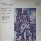Disc vinil, LP. SINFONIE NR.1 F-MOLL OP.10. SINFONIE NR.2 H-DUR OP.14 AN DEN OKTOBER-DMITRI SCHOSTAKOWITSCH-236575