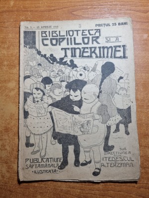 biblioteca copiilor si a tinerimii 13 aprilie 1918-jocuri,umor,povesti foto