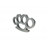 Cumpara ieftin Rozeta Box Pumnal Autoaparare Ideallstore Argintiu Metal 1cm - Protectie Pumn, Arma Autoaparare