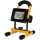 Proiector portabil LED cu stativ 20 W si acumulator reincarcabil