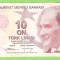 TURCIA 10 LIRE / 2009.
