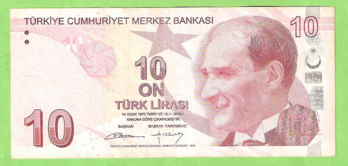 TURCIA 10 LIRE / 2009.