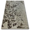 Covor acril Florya 0214 crem si Caramel, 80x150 cm
